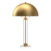 Margaux Two Light Table Lamp Brushed Gold-Lamps-Alora-Lighting Design Store