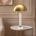Margaux Two Light Table Lamp Brushed Gold-Lamps-Alora-Lighting Design Store