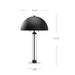 Margaux Two Light Table Lamp Matte Black-Lamps-Alora-Lighting Design Store