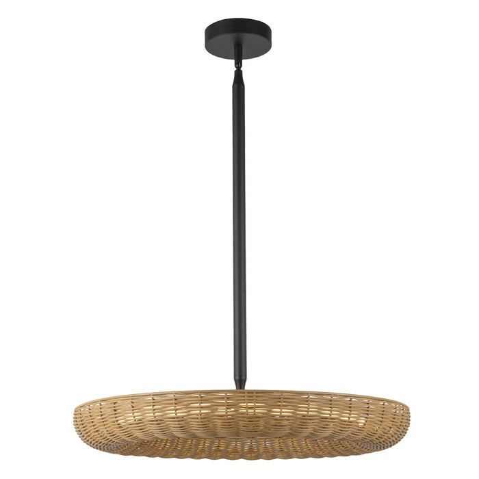 Maris LED Chandelier Matte Black-Mid. Chandeliers-Alora-Lighting Design Store