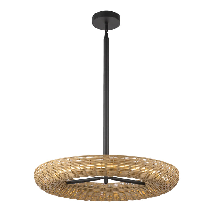 Maris LED Chandelier Matte Black-Mid. Chandeliers-Alora-Lighting Design Store