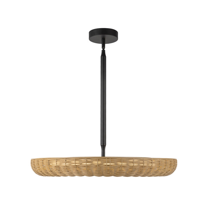 Maris LED Chandelier Matte Black-Mid. Chandeliers-Alora-Lighting Design Store