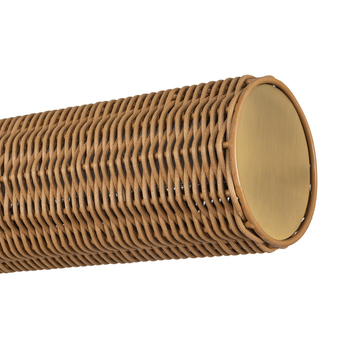 Maris LED Linear Pendant Brushed Gold-Linear/Island-Alora-Lighting Design Store