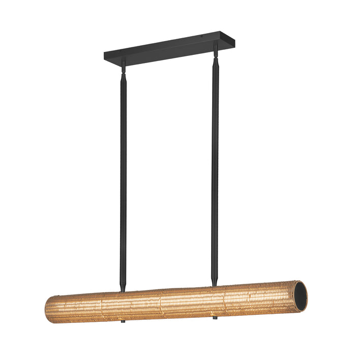 Maris LED Linear Pendant Matte Black-Linear/Island-Alora-Lighting Design Store