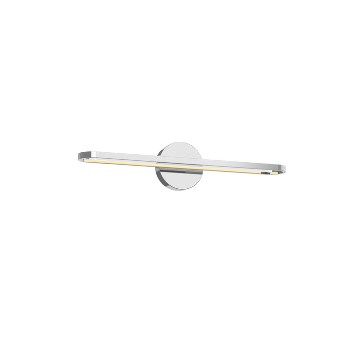 Marlon LED Vanity Light Chrome-Bathroom Fixtures-Kuzco Lighting-Lighting Design Store