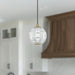 Marni LED Pendant Natural Brass-Mini Pendants-Alora-Lighting Design Store