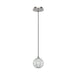 Marni LED Pendant Polished Nickel-Mini Pendants-Alora-Lighting Design Store