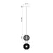 Marni LED Pendant Polished Nickel-Mini Pendants-Alora-Lighting Design Store