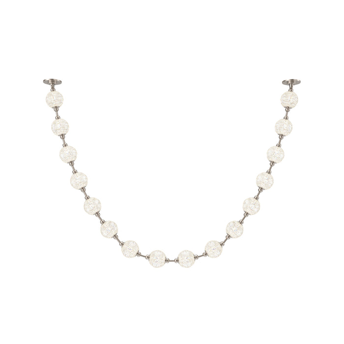 Marni LED Pendant Polished Nickel-Pendants-Alora-Lighting Design Store