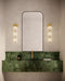 Marni LED Wall Vanity Natural Brass-Sconces-Alora-Lighting Design Store