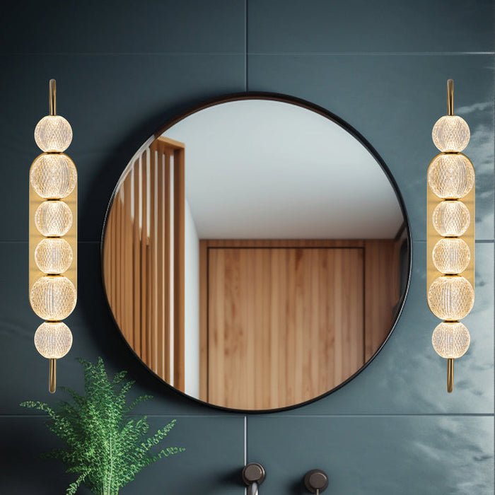 Marni LED Vanity Natural Brass