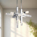 Martelo LED Pendant Chrome-Pendants-Kuzco Lighting-Lighting Design Store