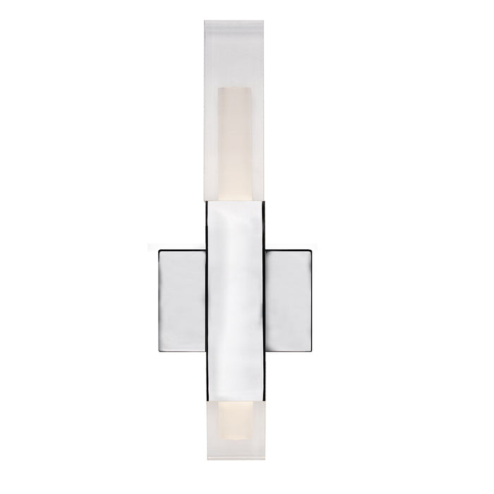 Martelo LED Wall Sconce Chrome-Sconces-Kuzco Lighting-Lighting Design Store