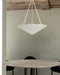 Martine Four Light Chandelier Antique White-Pendants-Alora-Lighting Design Store