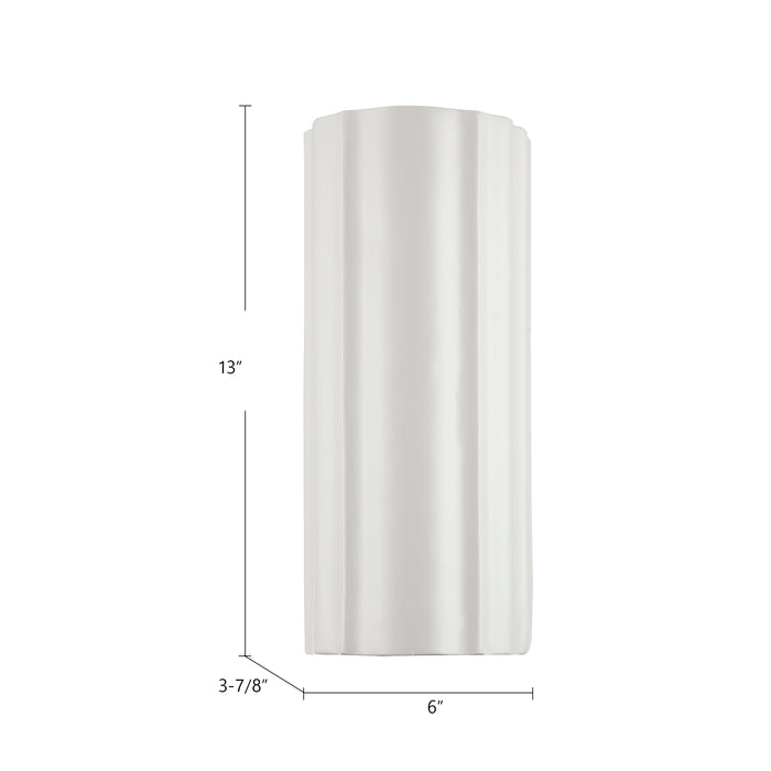 Martine Two Light Vanity Antique White-Bathroom Fixtures-Alora-Lighting Design Store