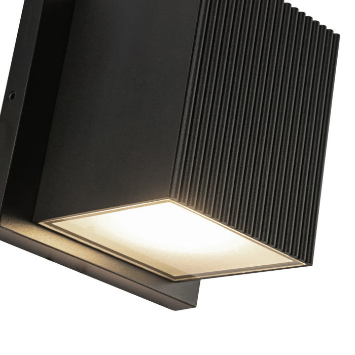 Mavis LED Exterior Wall Sconce Black-Exterior-Kuzco Lighting-Lighting Design Store