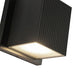 Mavis LED Exterior Wall Sconce Black-Exterior-Kuzco Lighting-Lighting Design Store