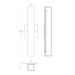 Melville LED Wall Sconce Black-Sconces-Kuzco Lighting-Lighting Design Store