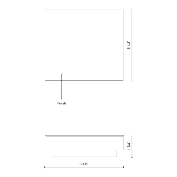 Mica LED Wall Sconce White-Exterior-Kuzco Lighting-Lighting Design Store