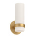 Milano LED Semi-Flush Mount Brushed Gold-Sconces-Kuzco Lighting-Lighting Design Store