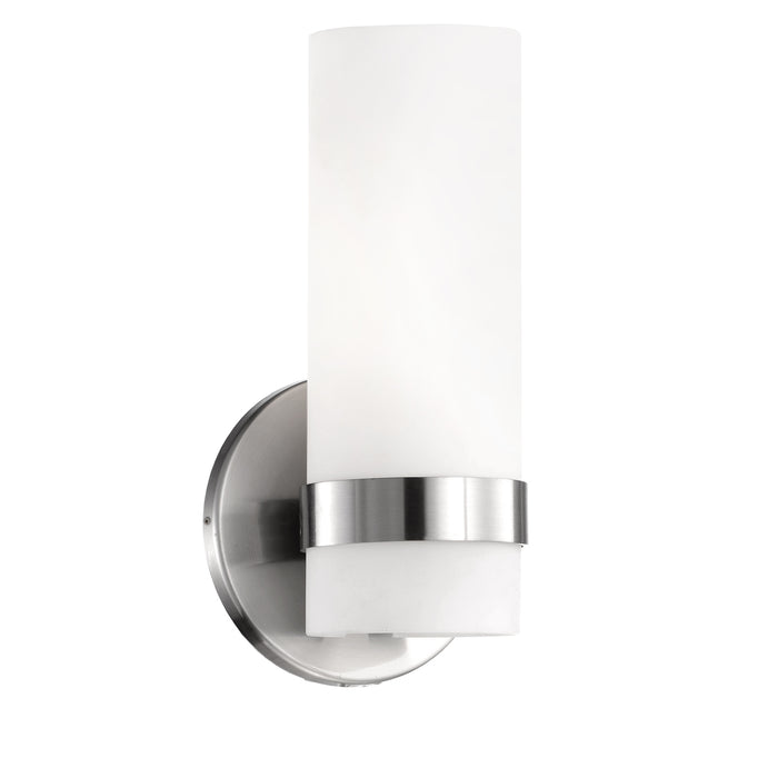 Milano LED Wall Sconce Brushed Nickel-Sconces-Kuzco Lighting-Lighting Design Store
