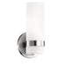 Milano LED Wall Sconce Brushed Nickel-Sconces-Kuzco Lighting-Lighting Design Store
