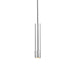 Milca One Light Pendant Brushed Nickel-Mini Pendants-Kuzco Lighting-Lighting Design Store