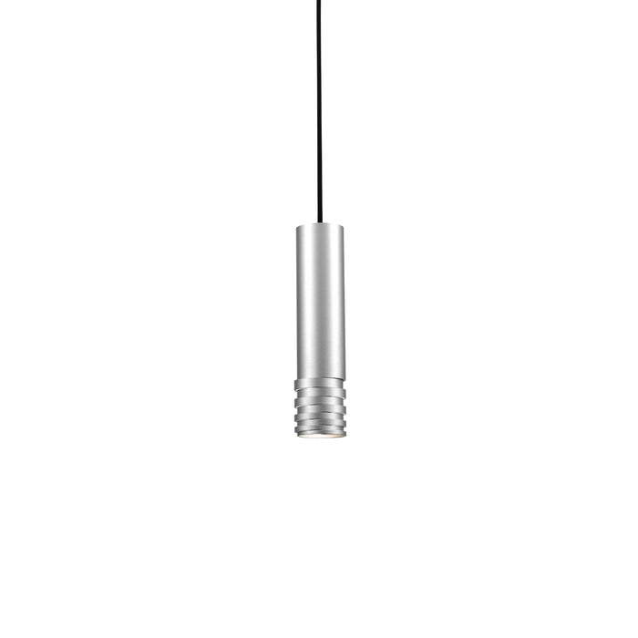 Milca One Light Pendant Brushed Nickel-Mini Pendants-Kuzco Lighting-Lighting Design Store