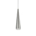 Mina LED Pendant Brushed Nickel-Mini Pendants-Kuzco Lighting-Lighting Design Store