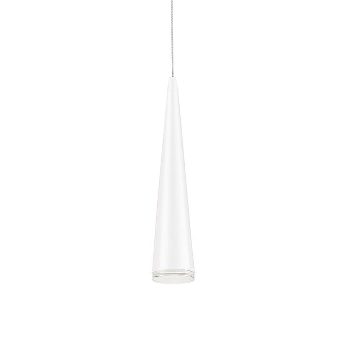 Mina LED Pendant White-Mini Pendants-Kuzco Lighting-Lighting Design Store