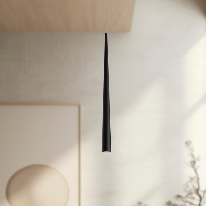 Mina LED Pendant Black-Mini Pendants-Kuzco Lighting-Lighting Design Store