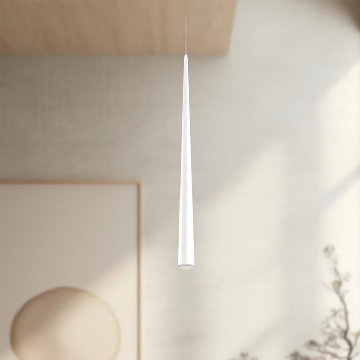 Mina LED Pendant White-Mini Pendants-Kuzco Lighting-Lighting Design Store