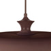 Minori One Light Pendant Burgundy-Pendants-Alora-Lighting Design Store