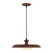 Minori One Light Pendant Burgundy-Pendants-Alora-Lighting Design Store