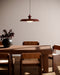 Minori One Light Pendant Burgundy-Pendants-Alora-Lighting Design Store