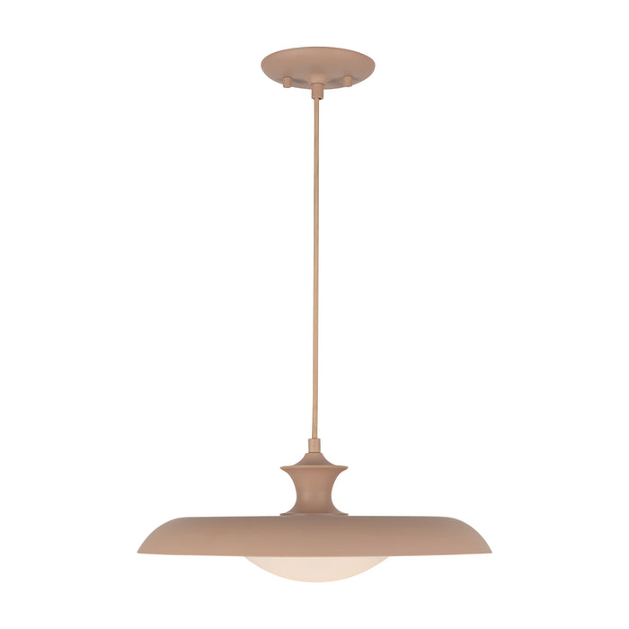 Minori One Light Pendant Peach-Pendants-Alora-Lighting Design Store