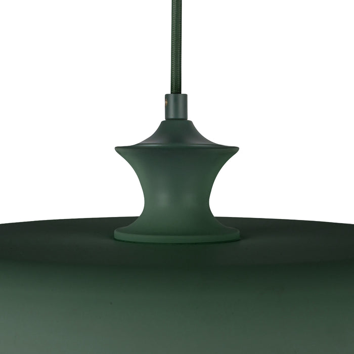 Minori One Light Pendant Pine Green-Pendants-Alora-Lighting Design Store