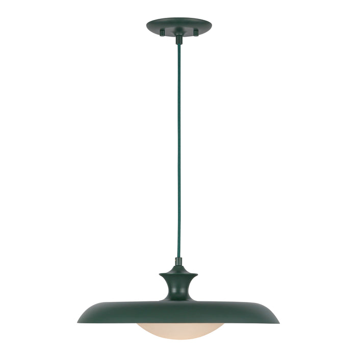 Minori One Light Pendant Pine Green-Pendants-Alora-Lighting Design Store