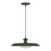 Minori One Light Pendant Pine Green-Pendants-Alora-Lighting Design Store