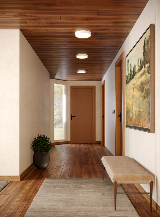 Mio LED Flush Mount White-Flush Mounts-Kuzco Lighting-Lighting Design Store