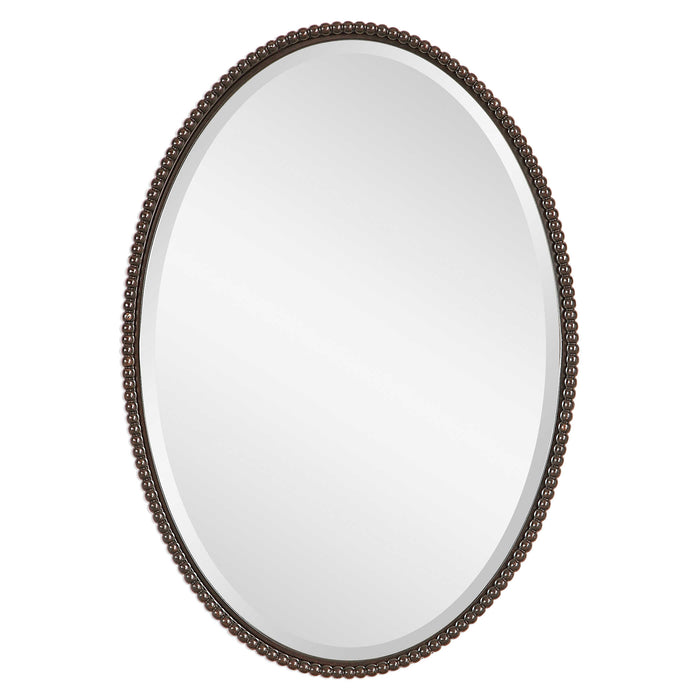 Sherise Mirror Oil Rubbed Bronze-Mirrors/Pictures-Uttermost-Lighting Design Store