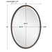 Sherise Mirror Oil Rubbed Bronze-Mirrors/Pictures-Uttermost-Lighting Design Store