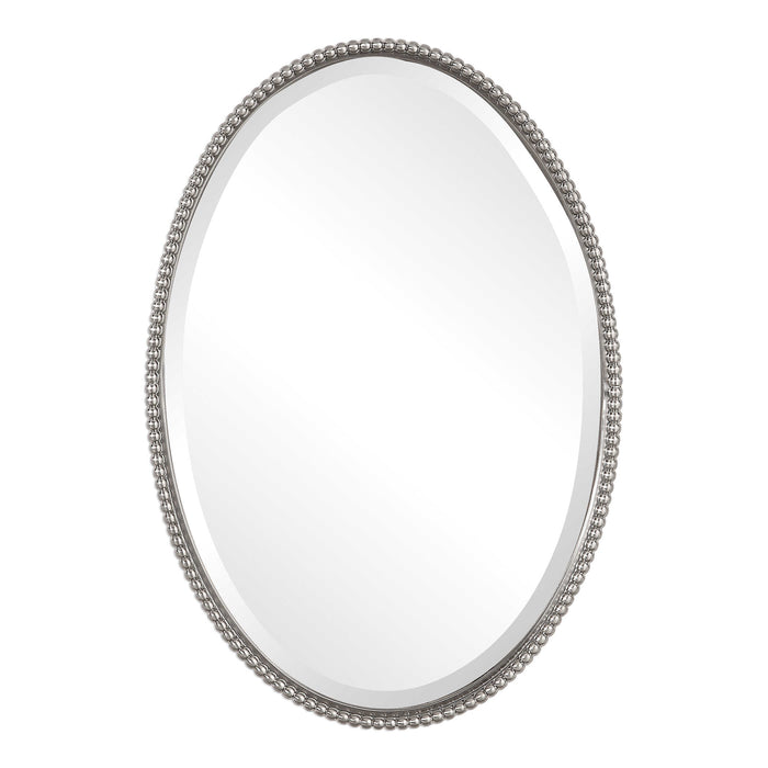 Sherise Mirror Brushed Nickel-Mirrors/Pictures-Uttermost-Lighting Design Store