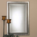 Triple Bead Mirror Silver Leaf w/Light Gray Glaze-Mirrors/Pictures-Uttermost-Lighting Design Store