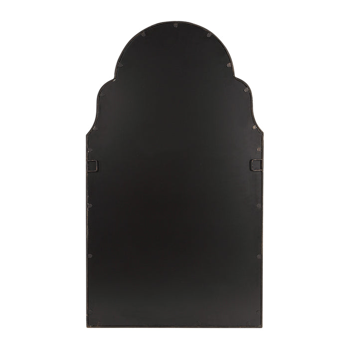 Brayden Mirror Dark Brown w/Burnished Edges-Mirrors/Pictures-Uttermost-Lighting Design Store