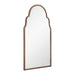 Brayden Mirror Dark Brown w/Burnished Edges-Mirrors/Pictures-Uttermost-Lighting Design Store