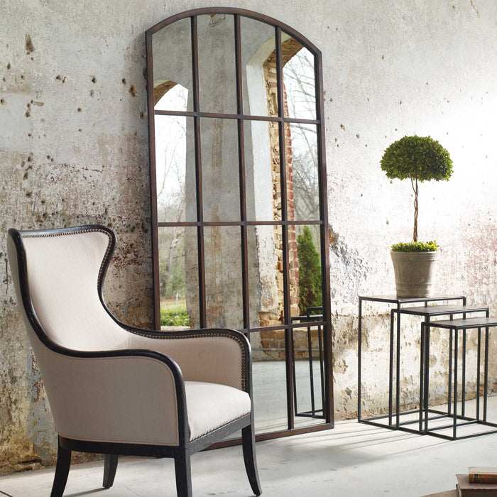 Amiel Mirror Maple Brown-Mirrors/Pictures-Uttermost-Lighting Design Store