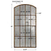 Amiel Mirror Maple Brown-Mirrors/Pictures-Uttermost-Lighting Design Store