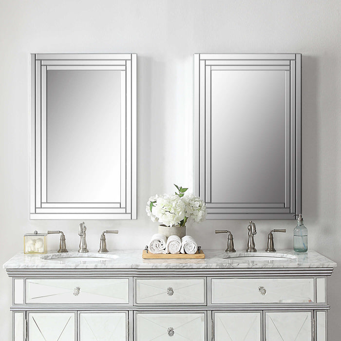 Alanna Mirror Bevel Mirrors w/Polished Edges-Mirrors/Pictures-Uttermost-Lighting Design Store
