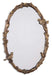 Paza Mirror Antiqued Gold Leaf w/Gray Glaze-Mirrors/Pictures-Uttermost-Lighting Design Store